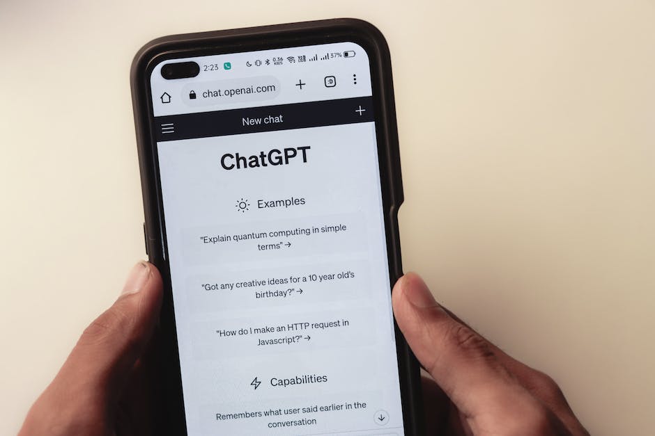 Hintergrundinformationen über ChatGPT
